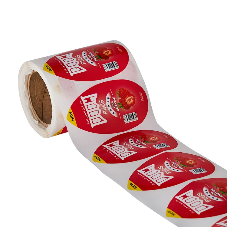 Custom Stickers Water Bottle Labels for Packaging Print Beverage Vinyl Adhesive Sticker Waterproof Stickers Custom Shapes Accept