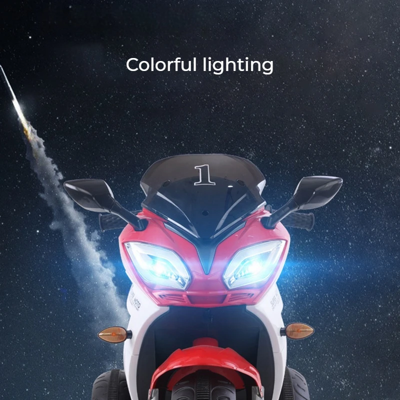 New Style Ride-On Car 3 Wheels With Remote Control Electric Motorcycle For Kids