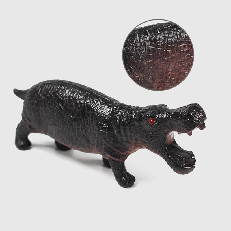 Realistic Animal Figure Toys Plastic Solid Zoo Animal Toy Set Assorted Animal Figurines for Kids Toddlers