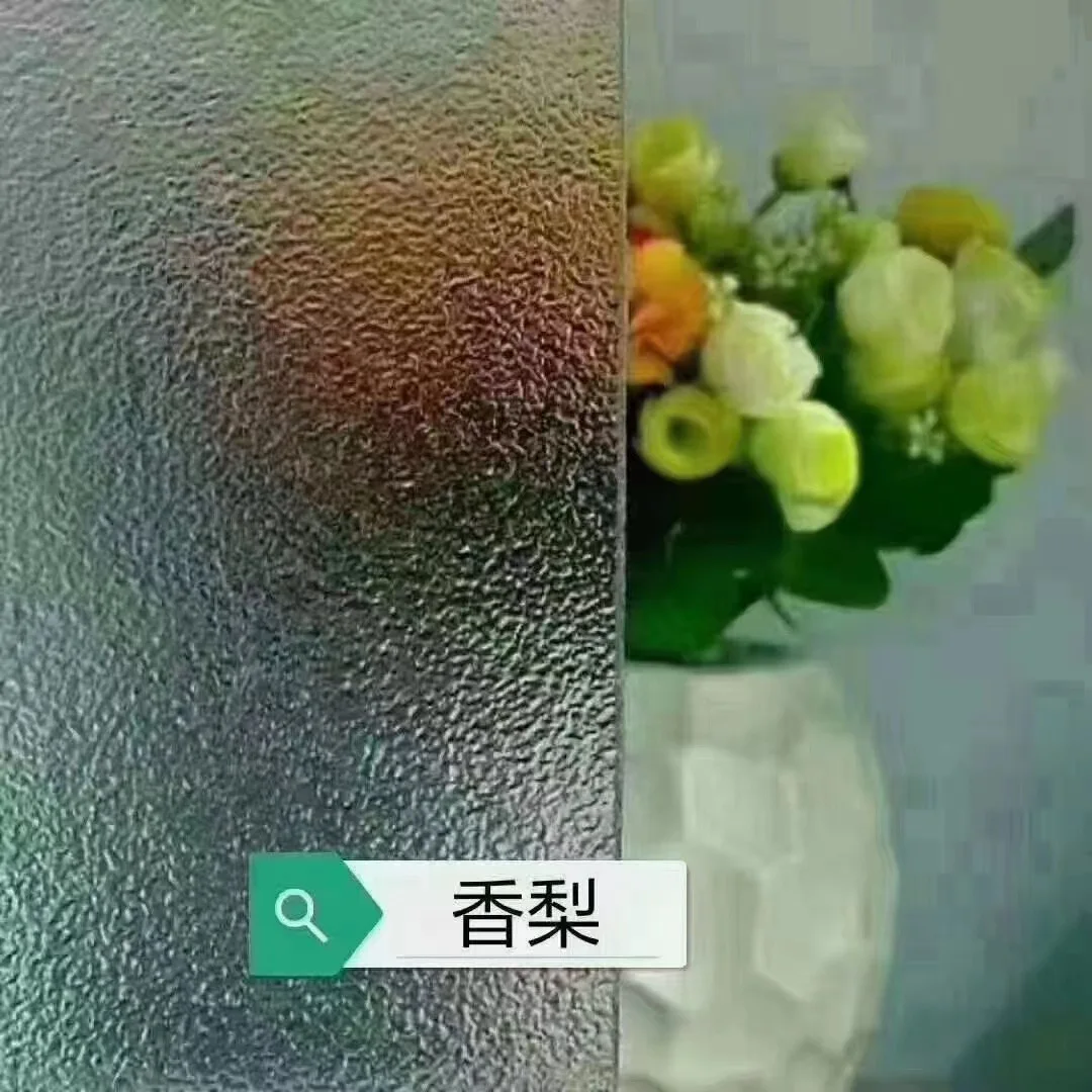 Decoration 3.5mm 4mm 5mm Low Iron Mislite Karachi Moru Fluted Figured Patterned Glass