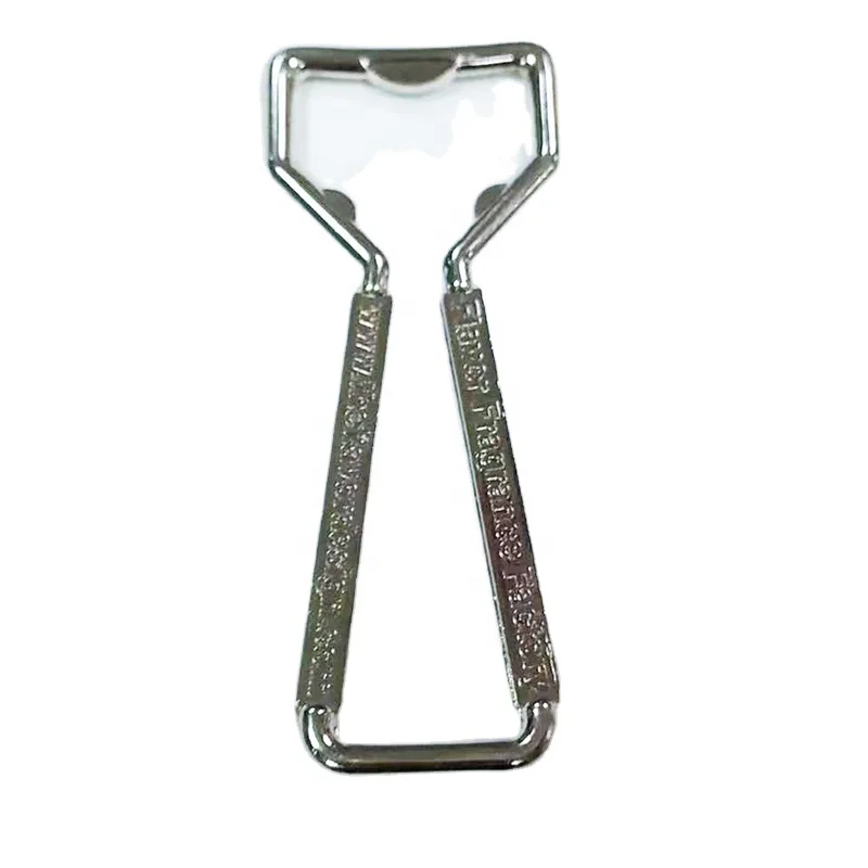 custom die casting  metal curved surfboard bottle opener