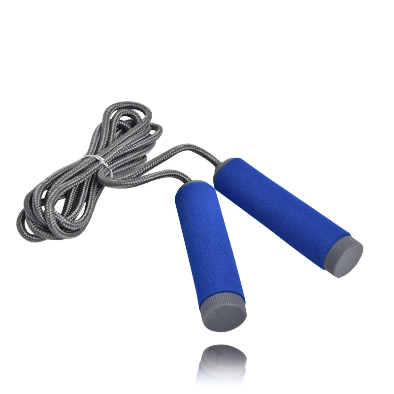 New Design Heavy Steel Cable Wire Bearing Weighted Skipping Rope Strength Training Skip Rope Jump Rope