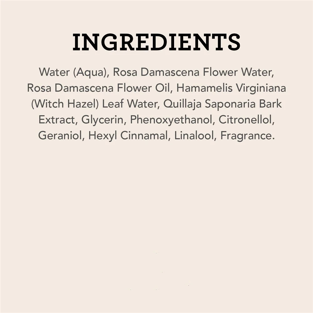 Увлажняющий спрей для лица QQLR Rose 100% органический натуральный тоник ухода за кожей с частной этикеткой