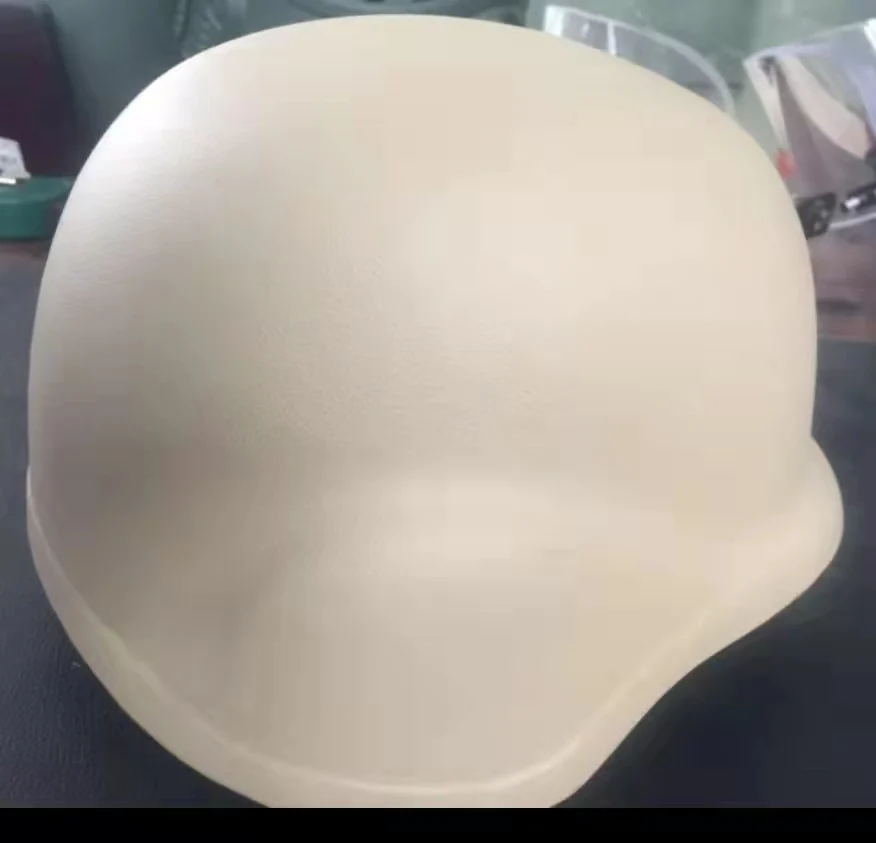 Aramid PE Bulletproof Helmet Bolt-Less PASGT Ballistic Helmet Level IIIA Lightweight Safety Personal Protective Equipment