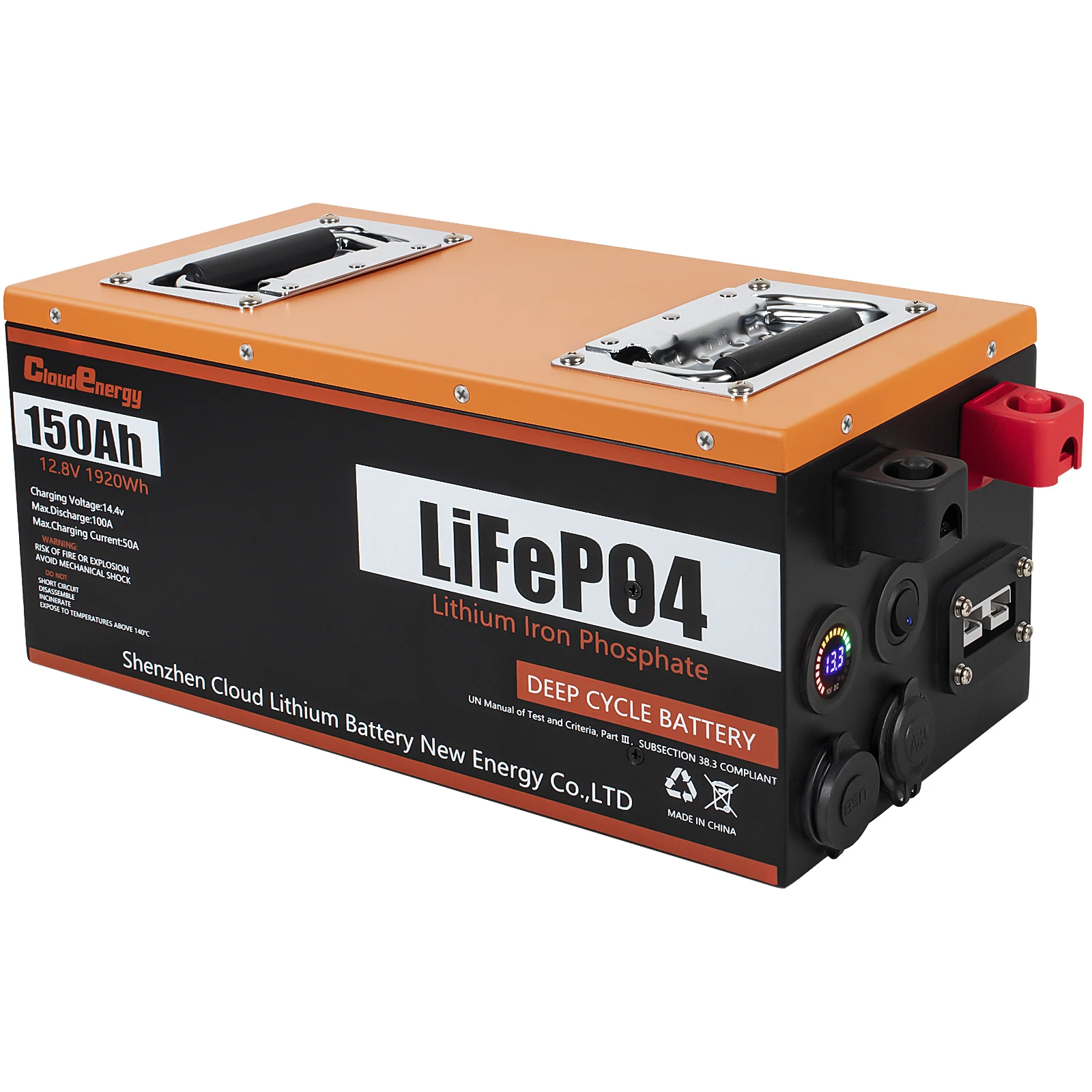 Customization RV, marine, solar, trolling motor camp12 volt 150 lipo lithium battery 12.8v 150Ah lifepo4 solar energy battery