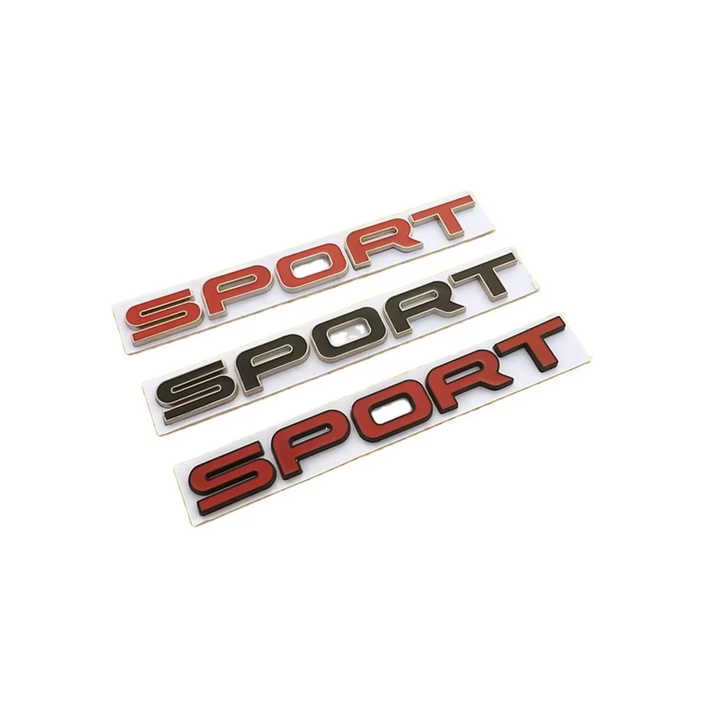 Custom Car Badge Car Trunk Racing Sport Emblem For Range Rover Sport