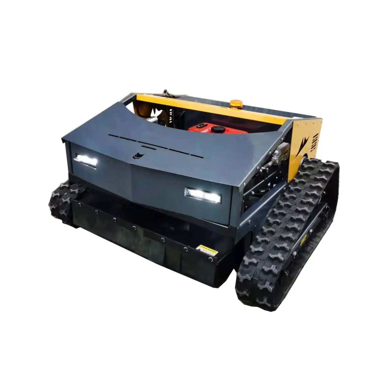 Сельскохозяйственное и лесное оборудование Роботизированная гусеничная бензиновая газонокосилка с дистанционным управлением