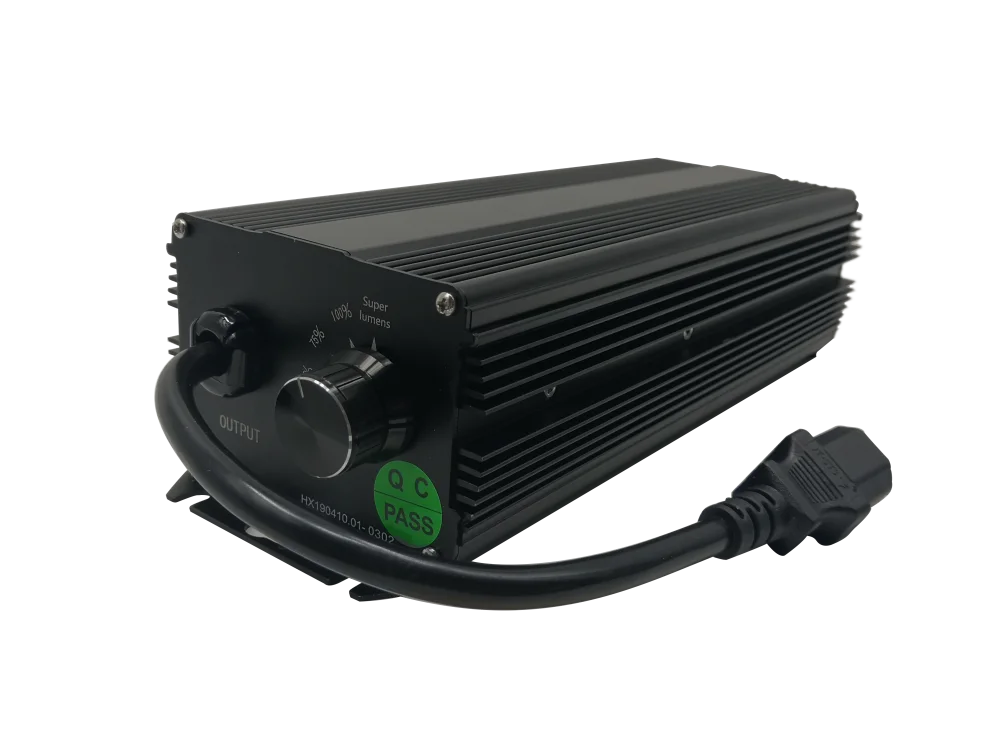 600W Dimmable Digital Electronic Ballast for Hydroponic HPS MH Grow Light