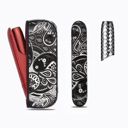 Flower Leather Pouch Case for iqos Protection Case For iqos 3 duo Cover Accessories