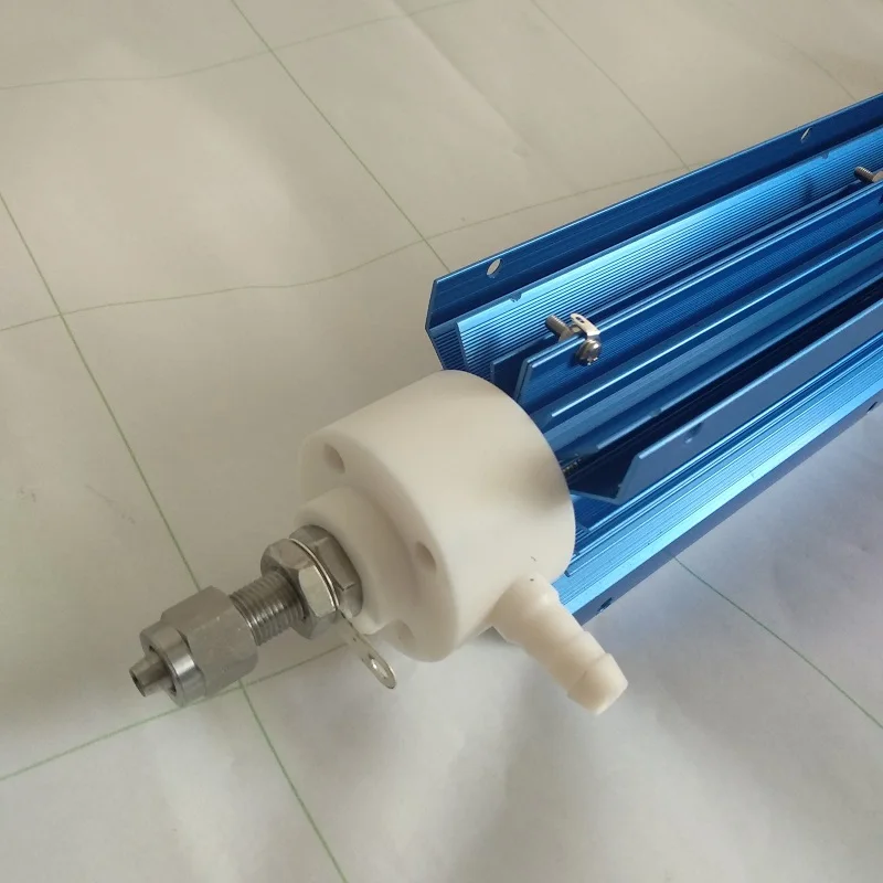 New Adjustable 20g/h water air cooling quartz tube ozone generator and power supply 300W HT020A