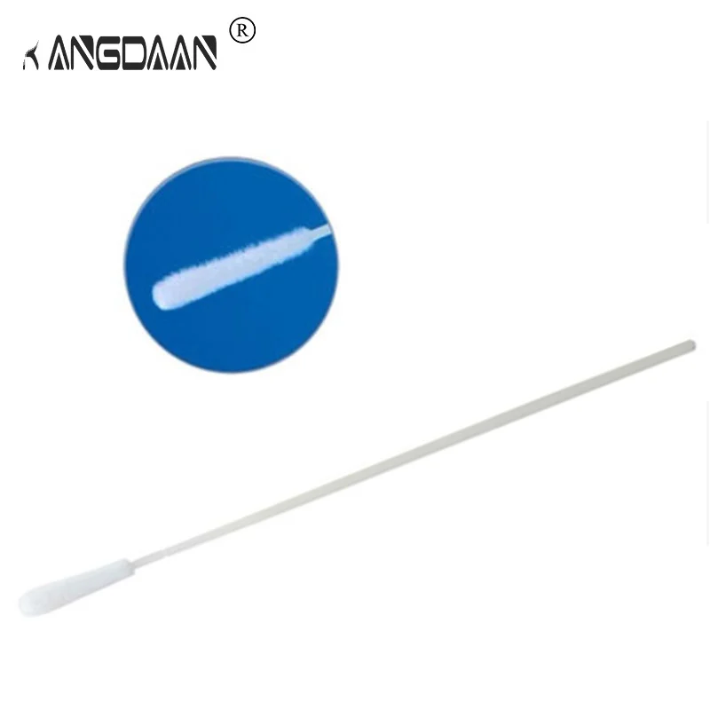 
Anterior Nares Swab (Oropharyngeal Flocked Swab)Flock disposable breakpoint oral laryngeal cell gene nasal nylon flocking 