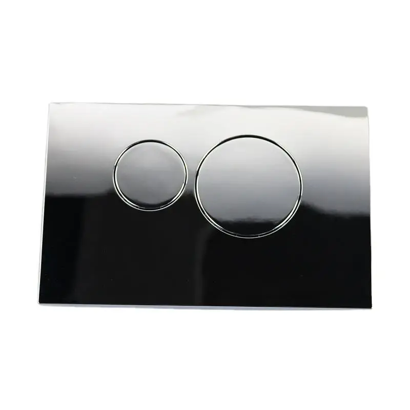 High Quality New Type Toilet Button Wall Concealed Double Flush Valve