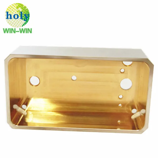 High Precision 6061 Aluminum Brass Machining Custom anodized metal machined cnc parts