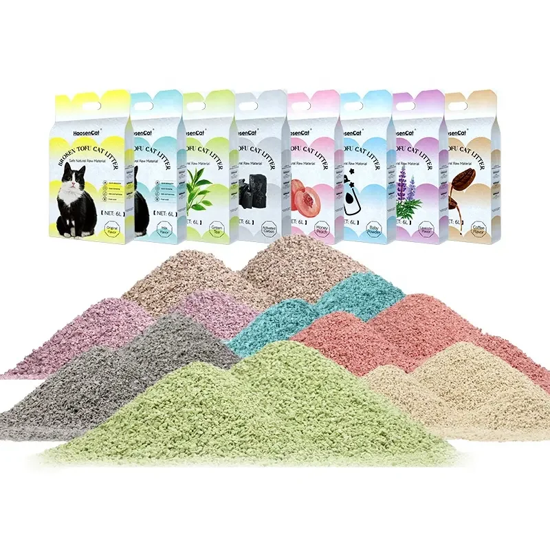 No Pollution Fresh Taste Zeolite Broken Sand Cat 100 Pcs Cats Sand High Water Absorption Broken Mineral Cat Litter