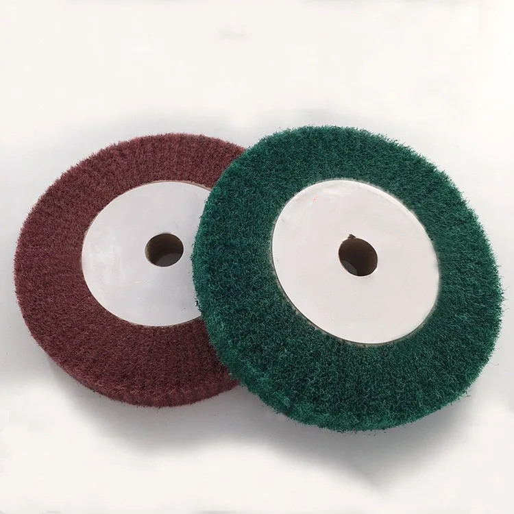 Factory Direct Sale High Quality 6 Inch 3m Non-woven Abrasive Buffing Wheel For Polishing