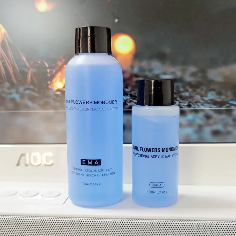 Private Label 1000ml Professional EMA MMA Monomer Acrylic Nail Liquid For Acrylic Powder System