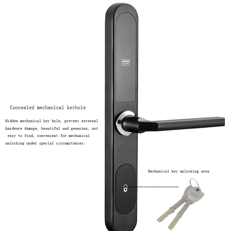 Sliding door lock with electronic RFID card Door Lock System