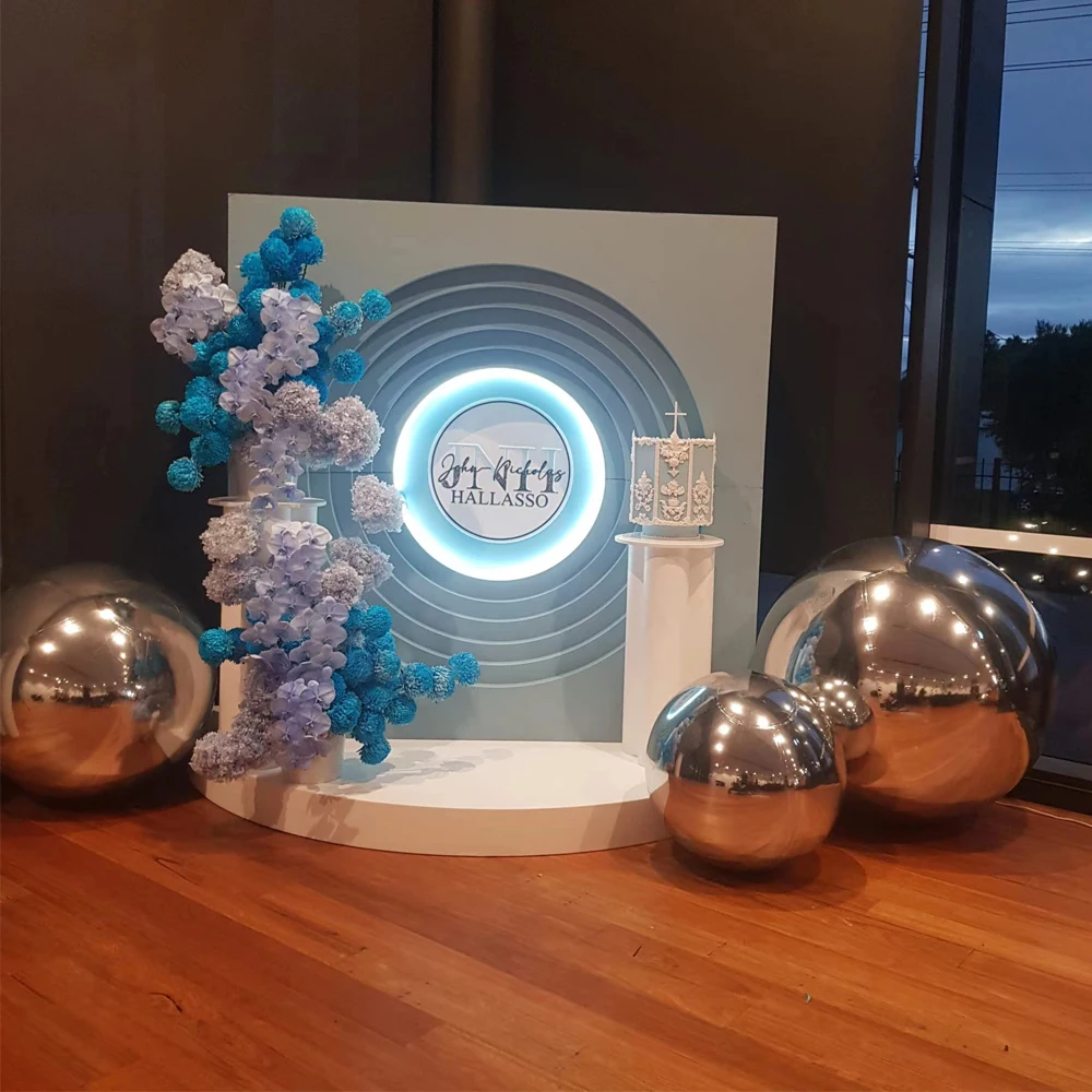 Agendas 2025 Wedding Centerpieces Inflatable Mirror Ball Inflatable Event Outdoor Floating Large Inflatable Balloon