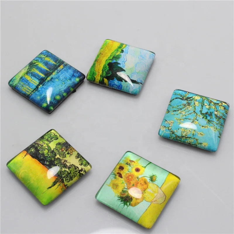 Поставщик магнитов на холодильник, логотип под заказ, хрустальные магниты на холодильник, Индивидуальный размер, сублимационный магнит на холодильник, без рисунка