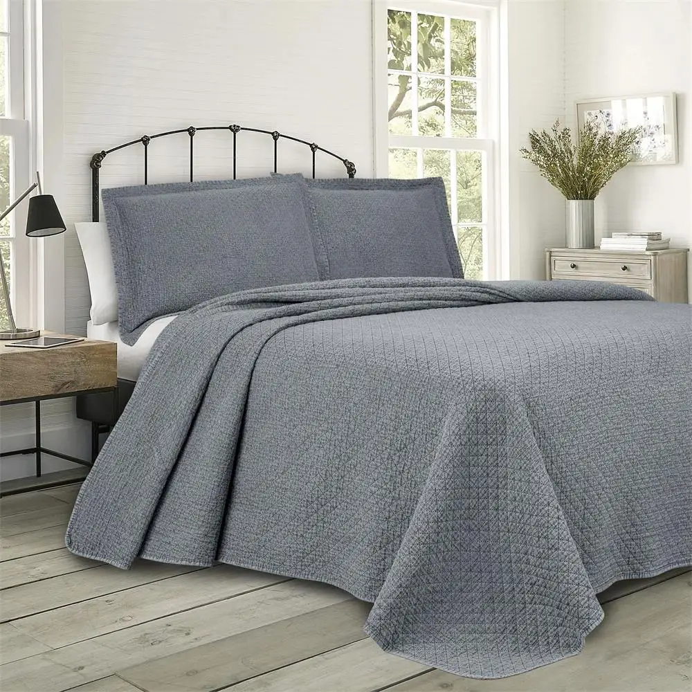 Bed Spread Wholesale Luxury Bedspread Set Ultrasonic Quilt Bedding