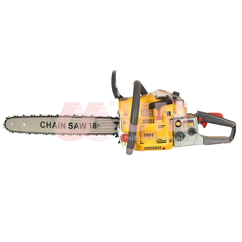 UM Gasoline Chainsaw Tool 52/58cc Wood Cutting Machine Power Engine Petrol Chain Saw For Garden