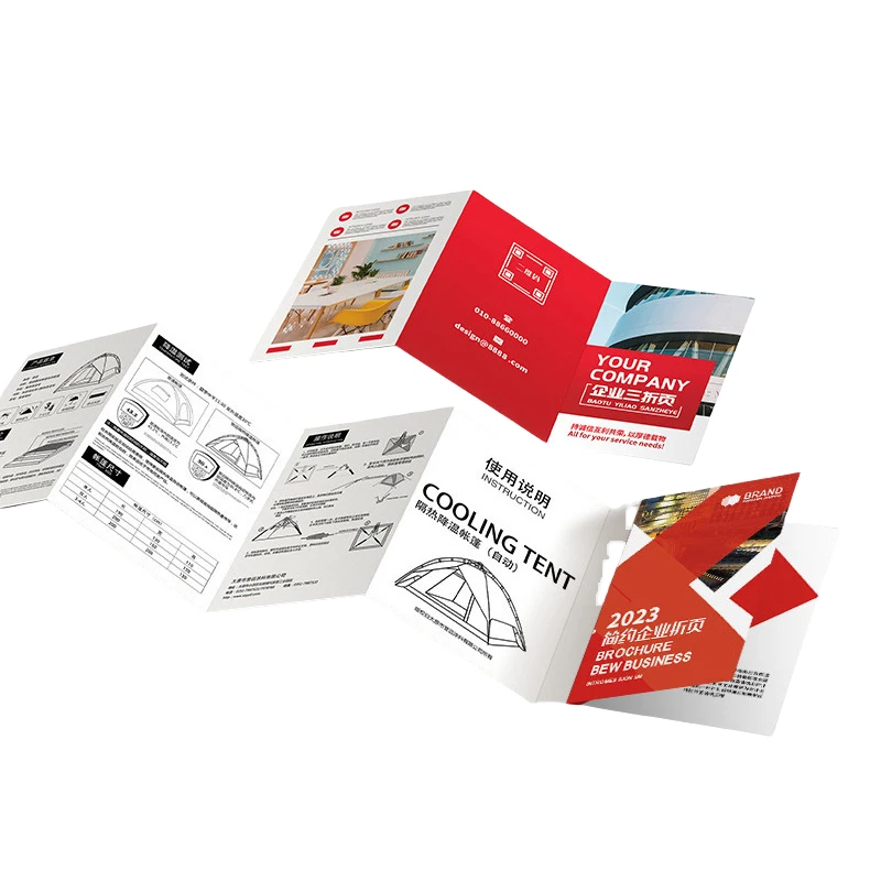 Menu Brochure Printing Flyer Pamphlet Holder Booklet Book Service Courier Pamphlets Digital Photo Magazine Manual Leaflets