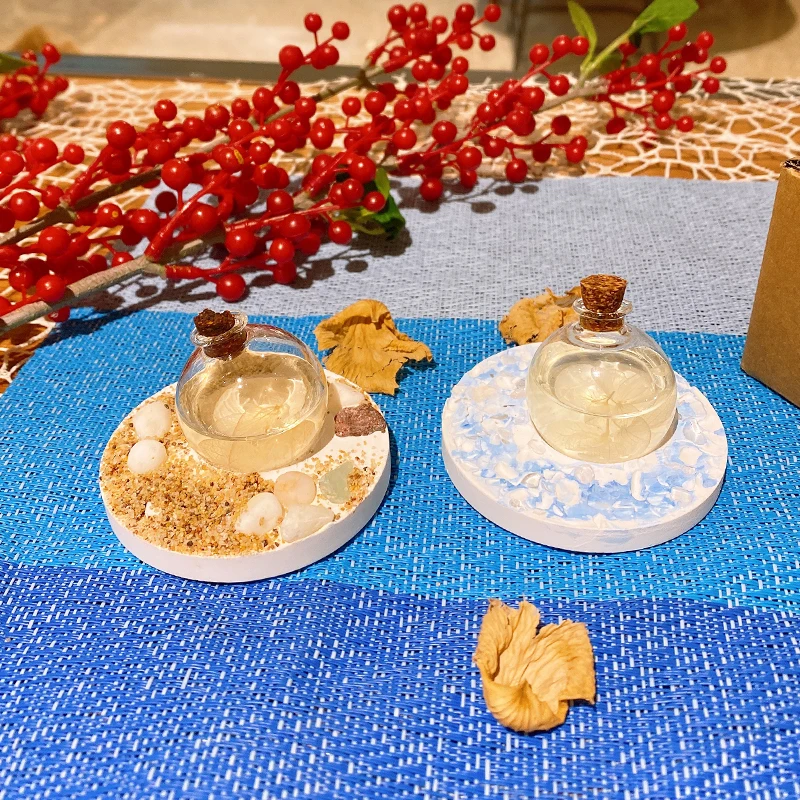 Factory  Customized Logo scented clay stone for aroma reed diffuser with box