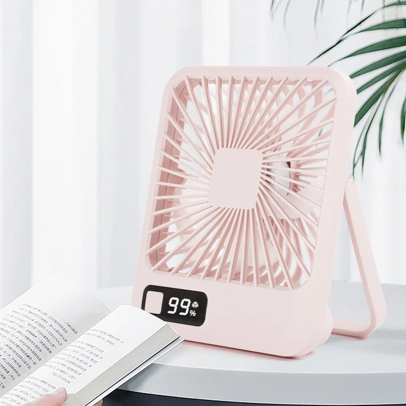 JISULIFE 2021 Mini USB Rechargeable Portable Hand Fan With 4800mah Battery Small Cute Hand Fan With Flashlight