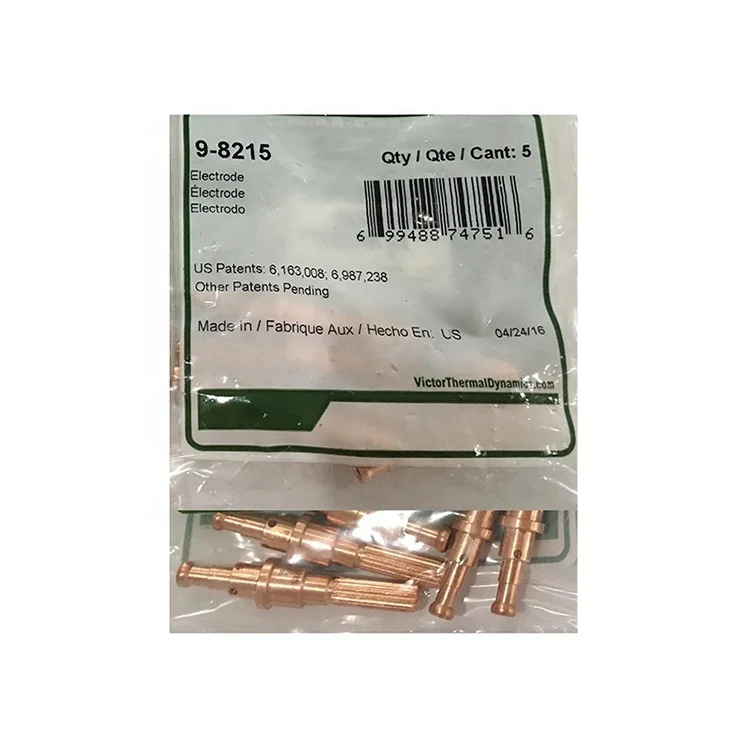 Thermal Dynamics Plasma Electrode 9-8215 And Nozzle 9-8210