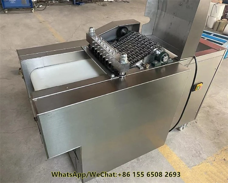 factory pork skin dicing machine spare ribs cutting machine chicken cutting machine for restaurant
