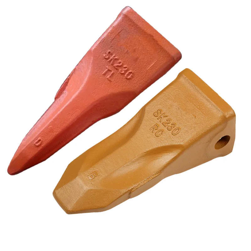 OEM PC200 PC300 excavator forged bucket teeth types heavy equipment skid steer wheel loader ripper tooth and adaptor 2713-9036