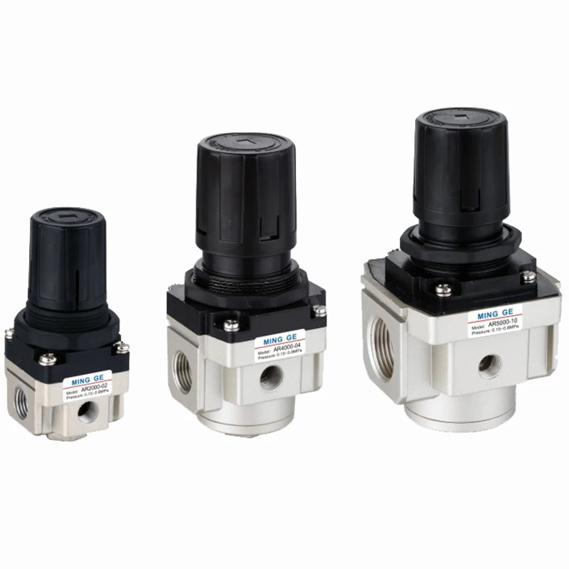 SMC AR Series 1/4 G Pneumatic Parts Air Treatment Units Pressure Air Regulator Pneumatic Air Pressure Regulator