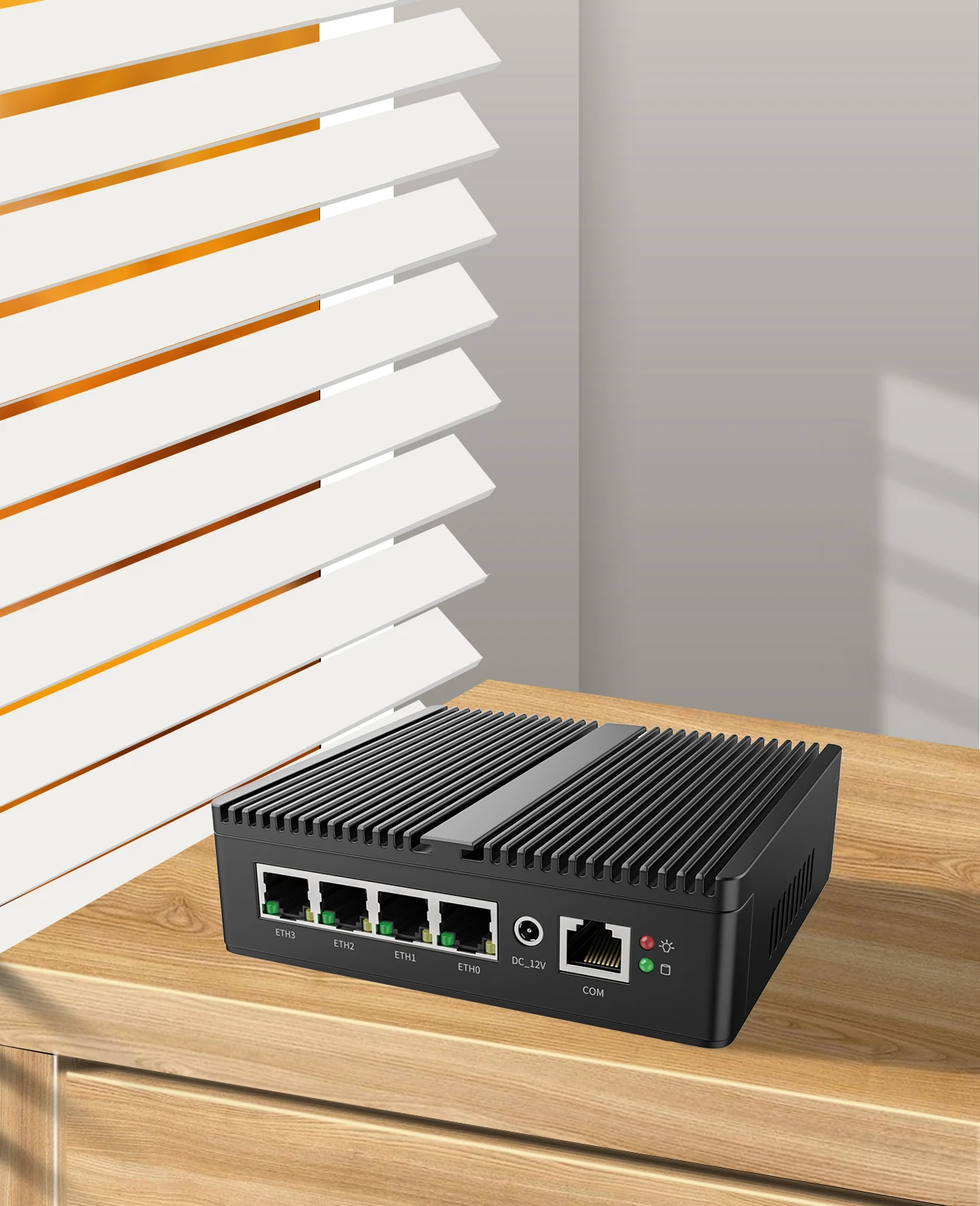 Мини-ПК GF-Link 11 поколения N5105 Barebone | NVME 4 * In-tel 2 5G i225 NICs слот для SIM-карты 1DP 1HDMI