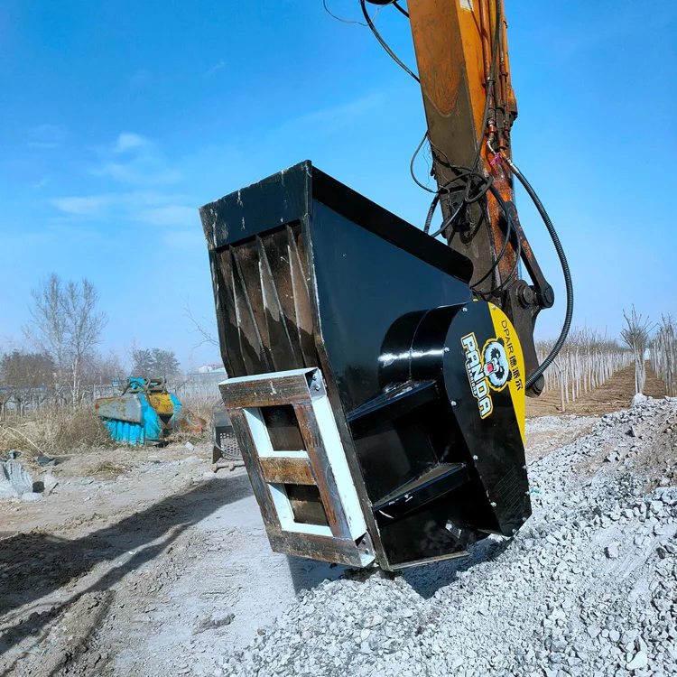 bucket crusher for excavator Attachments allow concrete to be economically recycled on site saving on aggregate