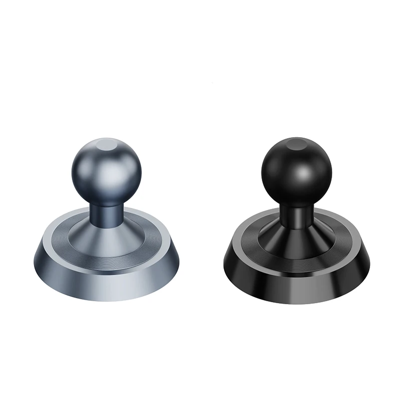 Summer bee Aluminum 17mm Ball Head Mount Magnetic Mobile Phone Holder Cell Phone/Tablet Car Base  Magnet Factory Accessories