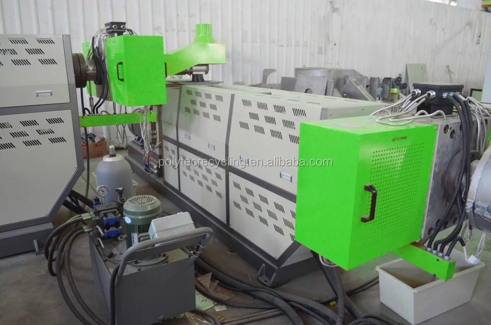 
PE PP ABS Hard Plastic Agglomeration Pelletizing Machine Line 