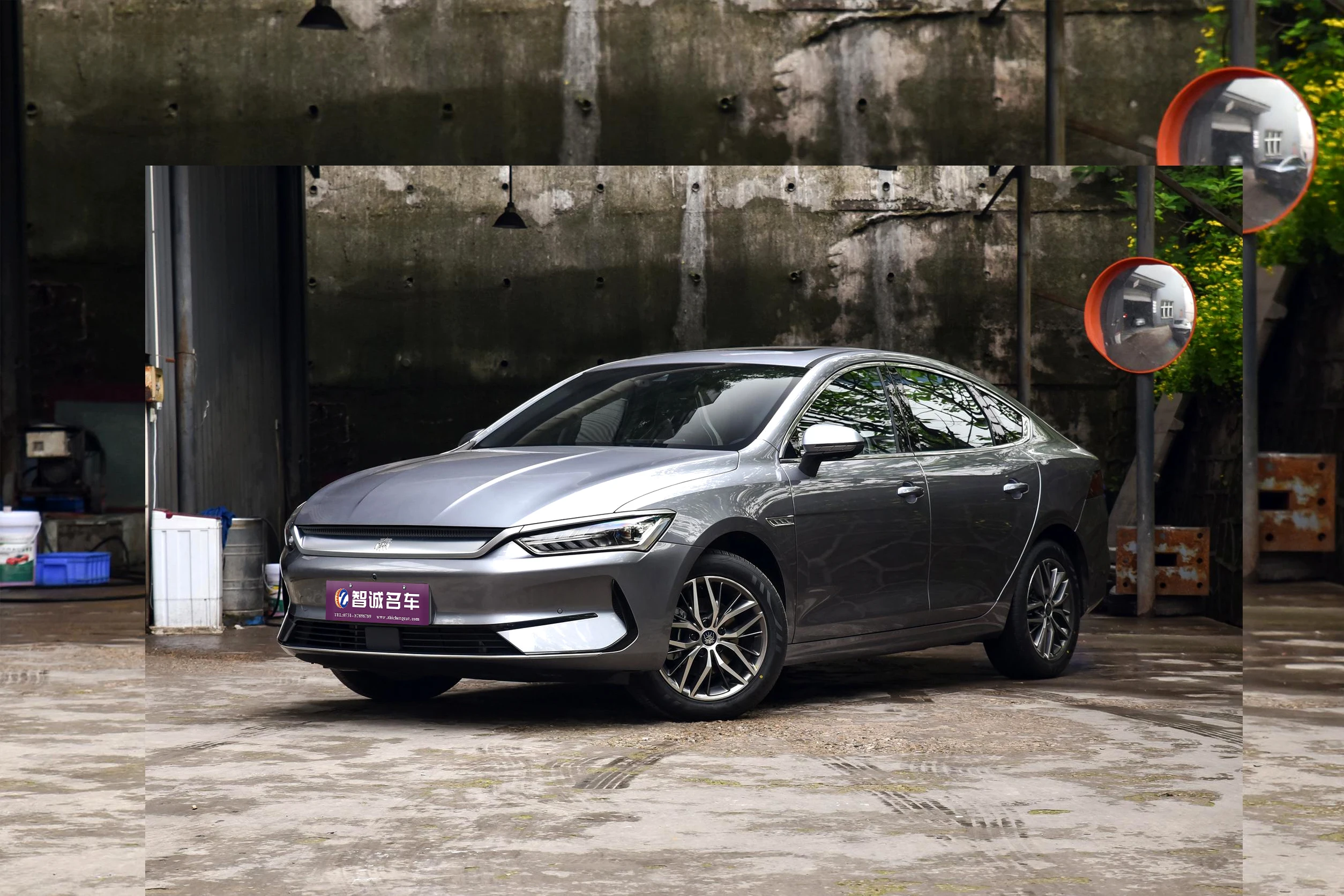 Лидер продаж Электрический автомобильный седан 2021 стильный китайский EV BYD QIN PLUS 500km роскошная версия новый автомобиль