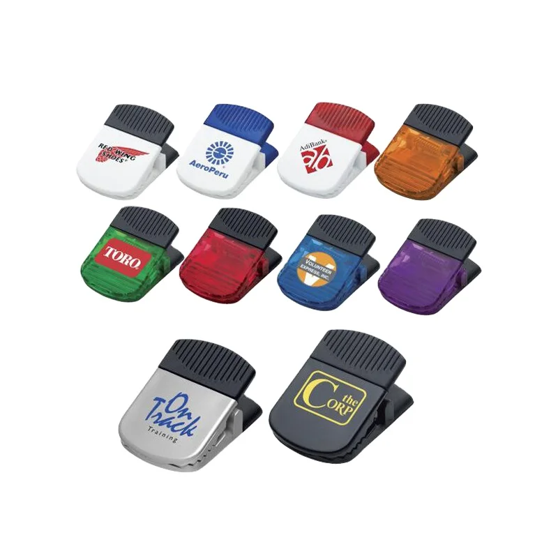 New Design Custom Plastic Magnetic Office Clip with Low Price