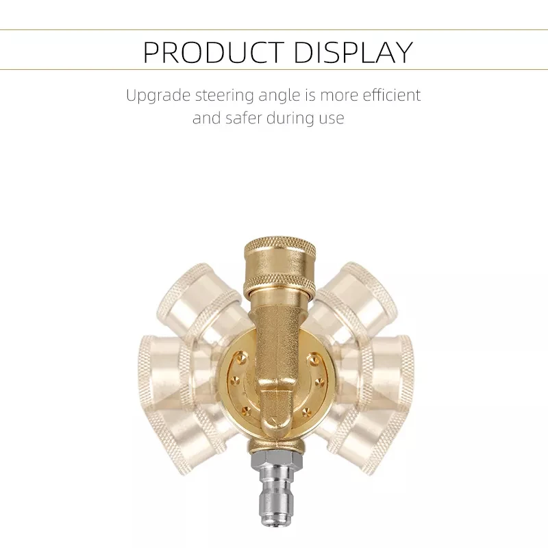 SPS Quick Conduits & Fittings 5 Color Turbo Jet Power Washer High Pressure Spray Nozzle