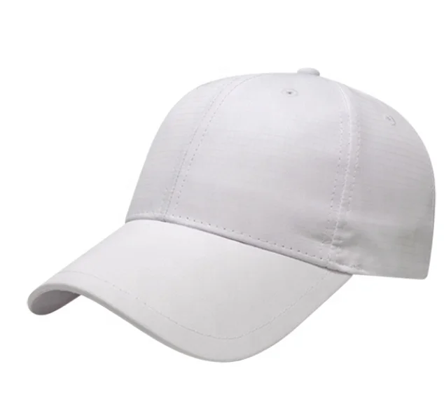 Soft Solid Active Wear Cap medium profile 6 panel soft structured snap back cap performance sports cap