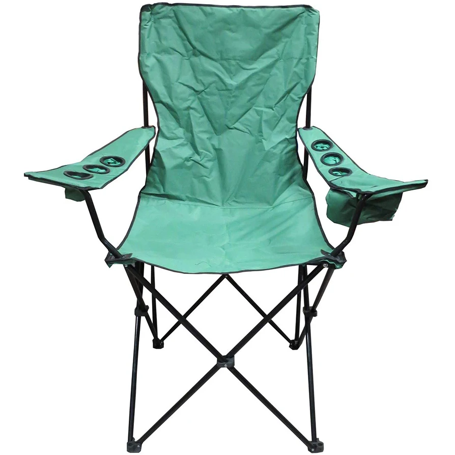 Outdoor Folding Metal Chair with this Collapsible folding design makes it easy to store transport and pack with carrying bag