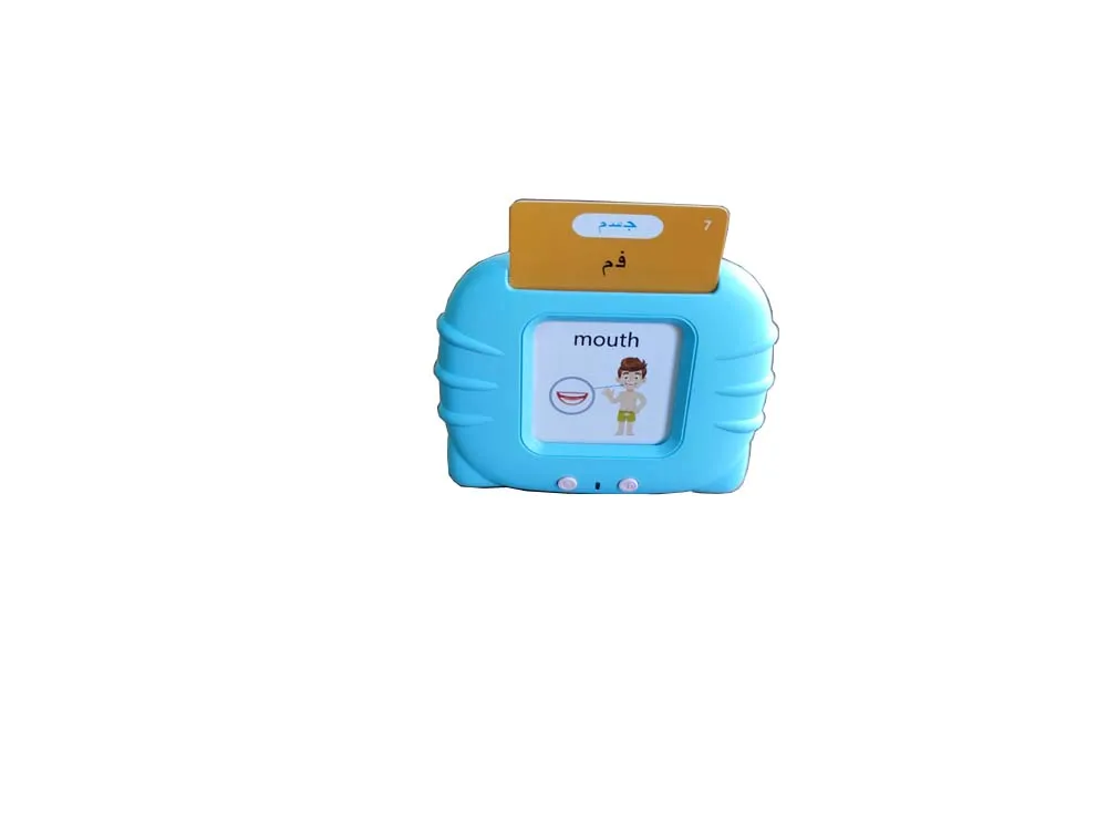 510 content Number ABC kids talking flash cards Arabic English