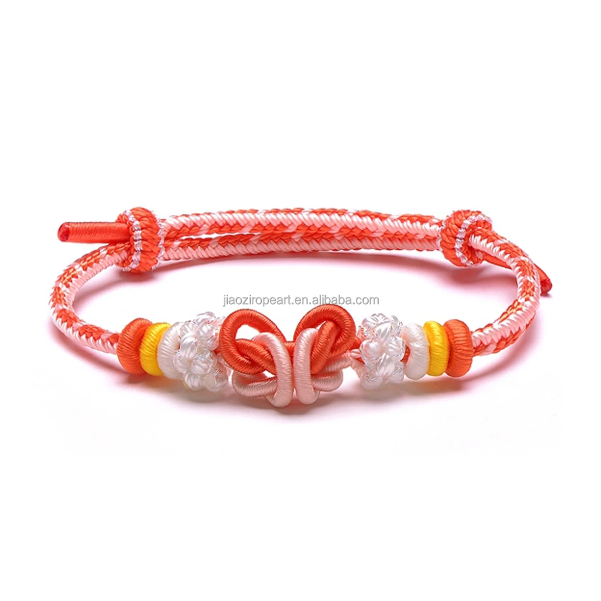 Handmade Adjustable Woven Bracelet with Chinese Elements Original Fashion String Bangles Trendy 3mm/2.5mm/2mm