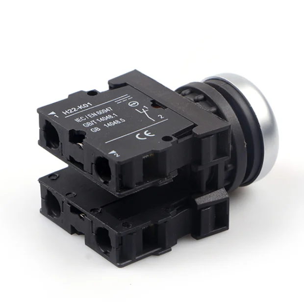 NEW DEDESIGN M22 series flat head push button switch elevator push button switch