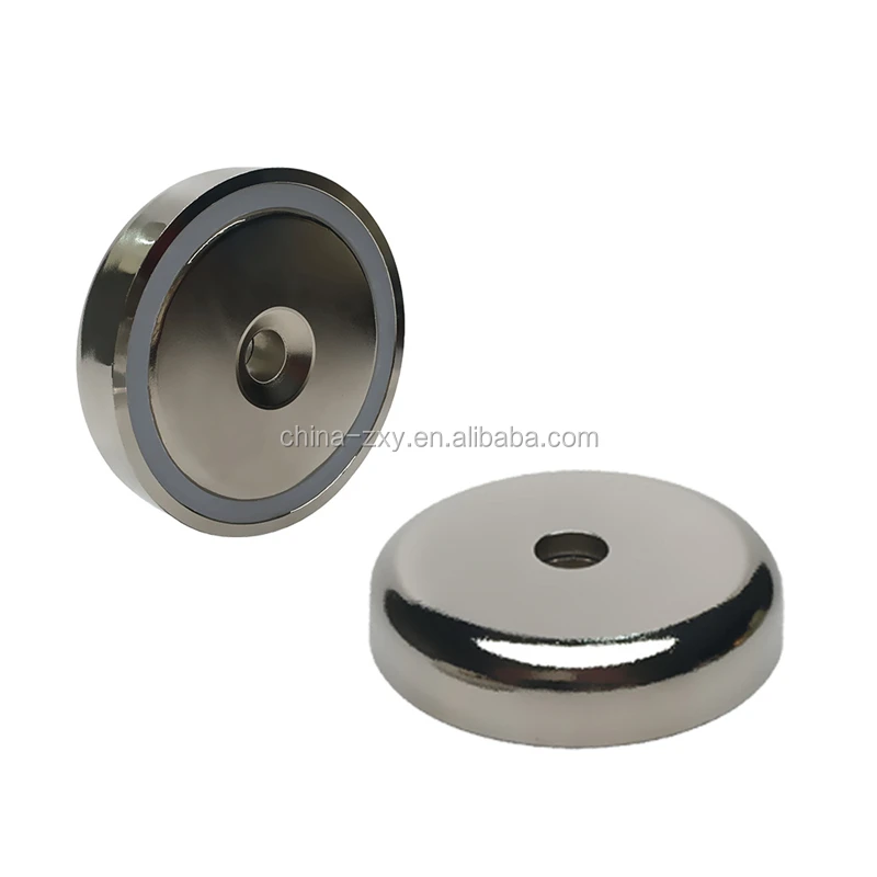 NdFeB Neodymium Pot Magnet with countersunk hole/pot magnet countersunk