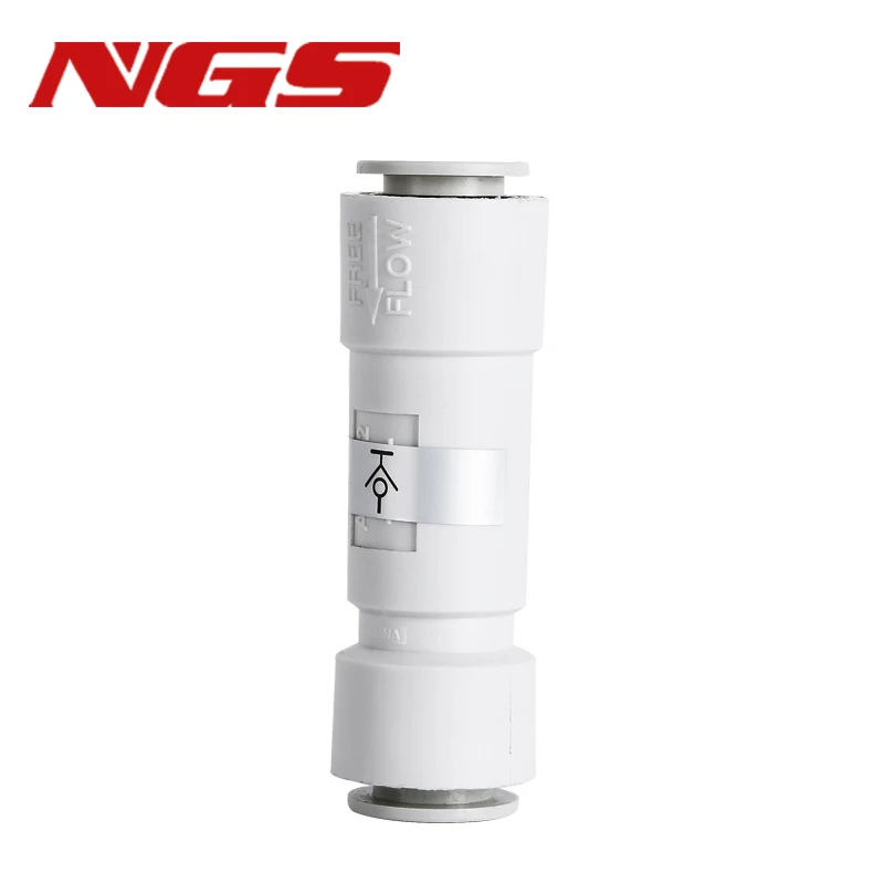 AKH AKH04-00 AKH06-00 AKH08-00 AKH10-00 AKH12-00 Pneumatic check valve 4MM 10MM 6MM 8MM Air Pipe One-way Valve