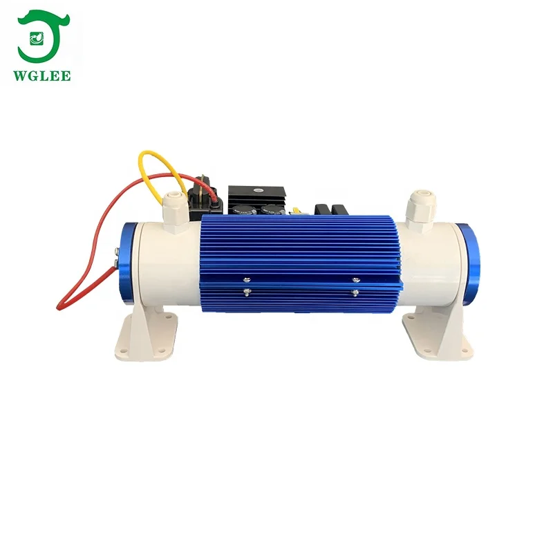 Промышленное двойное воздушное охлаждение, 10 Гц/ч, кварцевая трубка, аксессуары для генератора озона