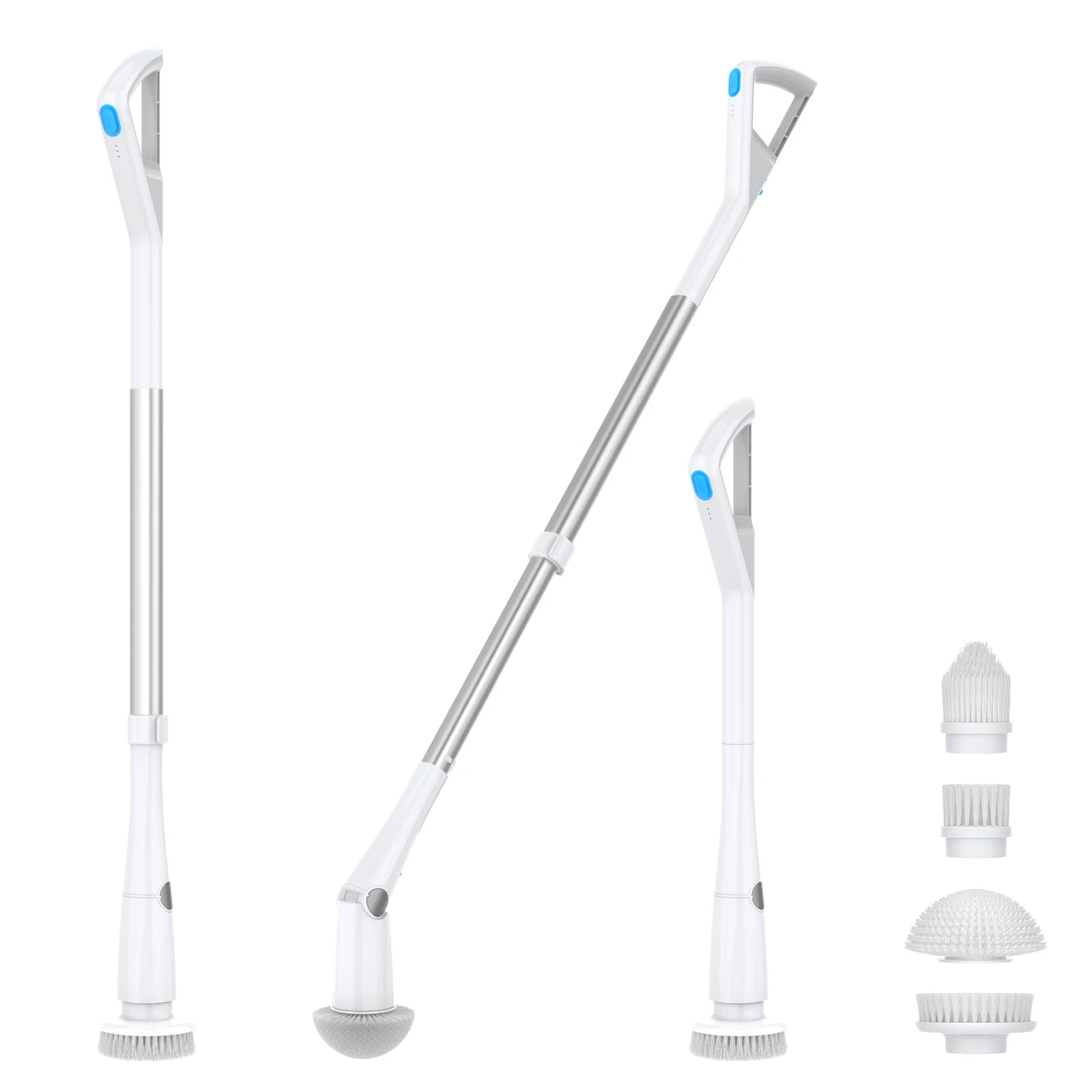 Bathroom Scrub Brushes Electric Long Extension Arm Advance Cleaning Machine For Home & Kitchen Cleaning Gadgets Wholesale