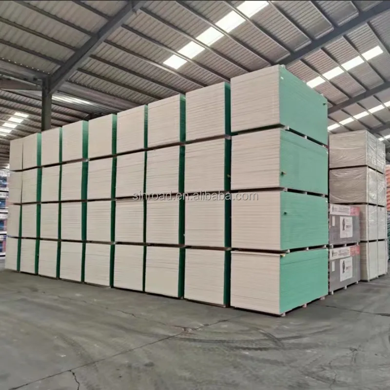 ASTM 12mm standard drywall plaster board for wall partition