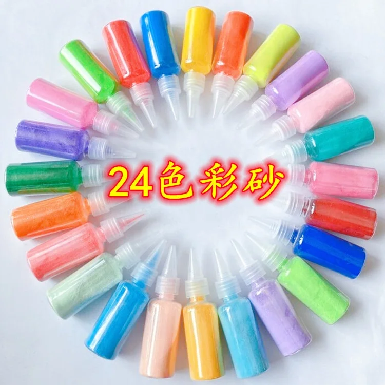 sand coloring kids granite resin  putty color sand change colors bulk sand for fun